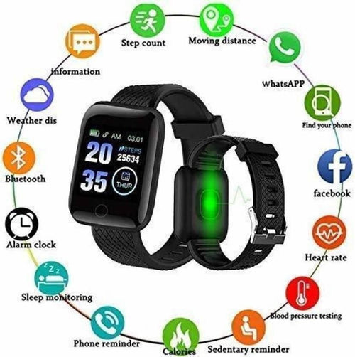 Smartwatch ID116 Plus Smart Fitness Smartwatch