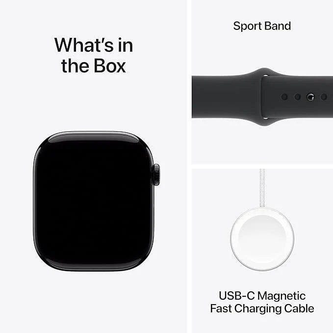 iWatch Series 10 Smartwatch 1-Year Warranty | 30-Days easy return | AirDops pro 2 (Free Gift)